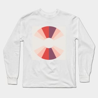 circle rainbow burst Long Sleeve T-Shirt